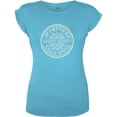thumbnail image 1 of The Beatles Ladies T-Shirt: Sgt Pepper Drum (Caviar Beads) (Large), 1 of 4
