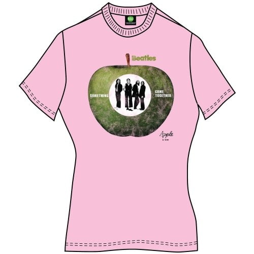 The Beatles Ladies T-Shirt: Something/Come Together (Medium)