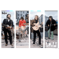 The Beatles - Let It Be Bars Wall Poster, 22.375" x 34"