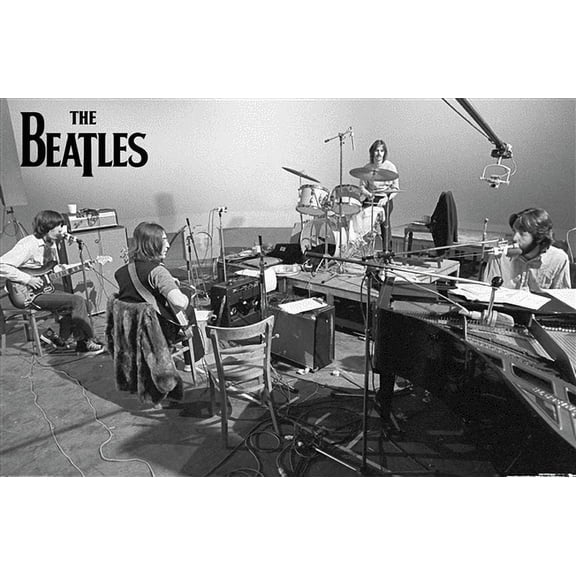 The Beatles - Let It Be Studio Wall Poster, 22.375" x 34"
