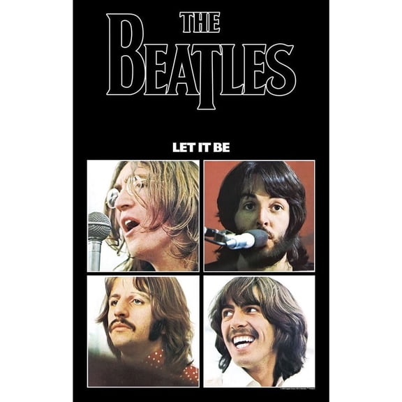 The Beatles Let It Be Textile Poster