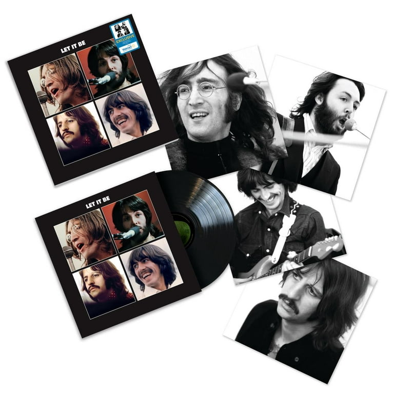The Beatles LET IT BE フレーム付き Framed Vinyl Record of Beatles Let It Be – The Record Breakers