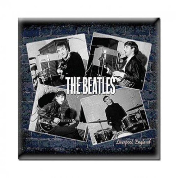 The Beatles Live At The Cavern Fridge Magnet