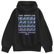 The Beatles - Liverpool England 1964 Womens Oversized Fleece Hoodie Sweatshirt
