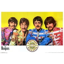 The Beatles Lonely Hearts Club Poster - 36" x 24"