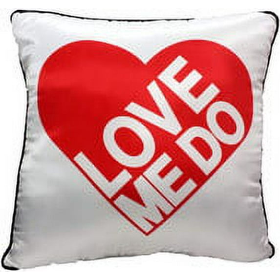 The Beatles Love Me Do Decorative Pillow