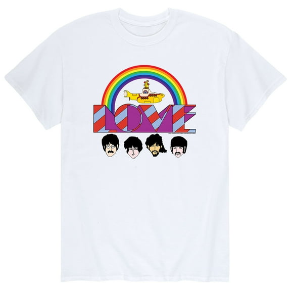The Beatles - Love Yellow Submarine - Men's Short Sleeve Graphic T-Shirt