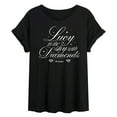 thumbnail image 1 of The Beatles - Lucy In The Sky With Diamonds - Juniors Oversized Graphic T-Shirt, 1 of 5