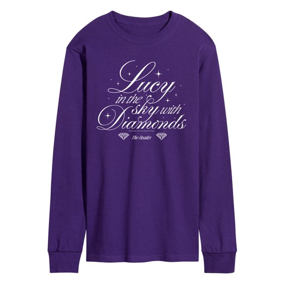 The Beatles - Lucy In The Sky With Diamonds - Men's Long Sleeve Graphic T-Shirt