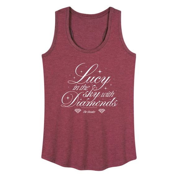 The Beatles - Lucy In The Sky With Diamonds - Women's Racerback Graphic Tank