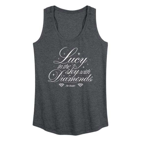 The Beatles - Lucy In The Sky With Diamonds - Women's Racerback Graphic Tank