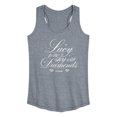 thumbnail image 1 of The Beatles - Lucy In The Sky With Diamonds - Women's Racerback Graphic Tank, 1 of 5