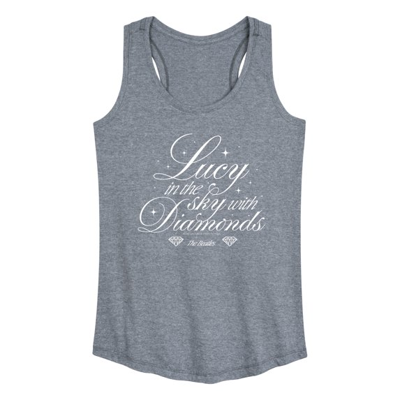 The Beatles - Lucy In The Sky With Diamonds - Women's Racerback Graphic Tank