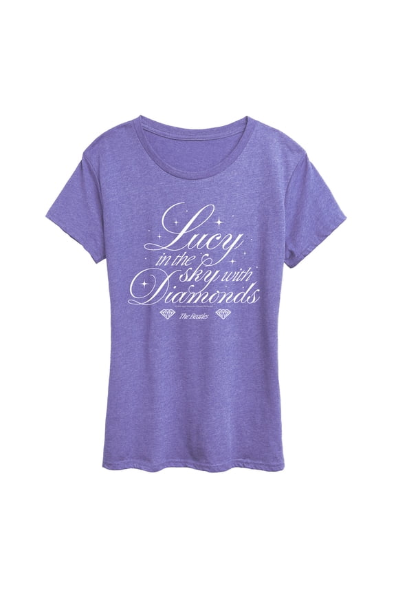 - Lucy In The Sky With Diamonds - Women's Short Sleeve Graphic T-Shirt