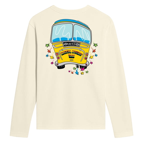 The Beatles - Magical Mystery Tour Bus - Men's Long Sleeve Graphic T-Shirt