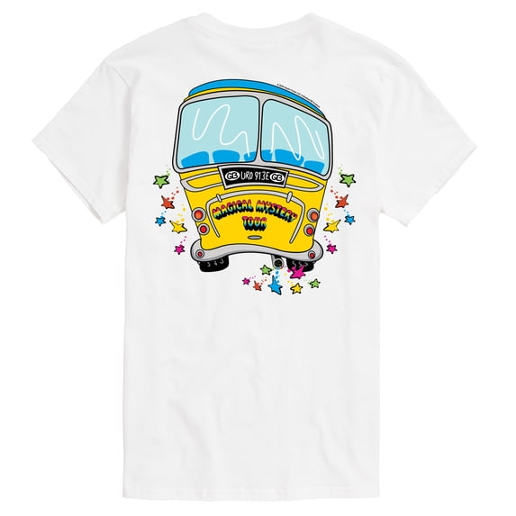The Beatles - Magical Mystery Tour Bus - Men's Short Sleeve Graphic T-Shirt