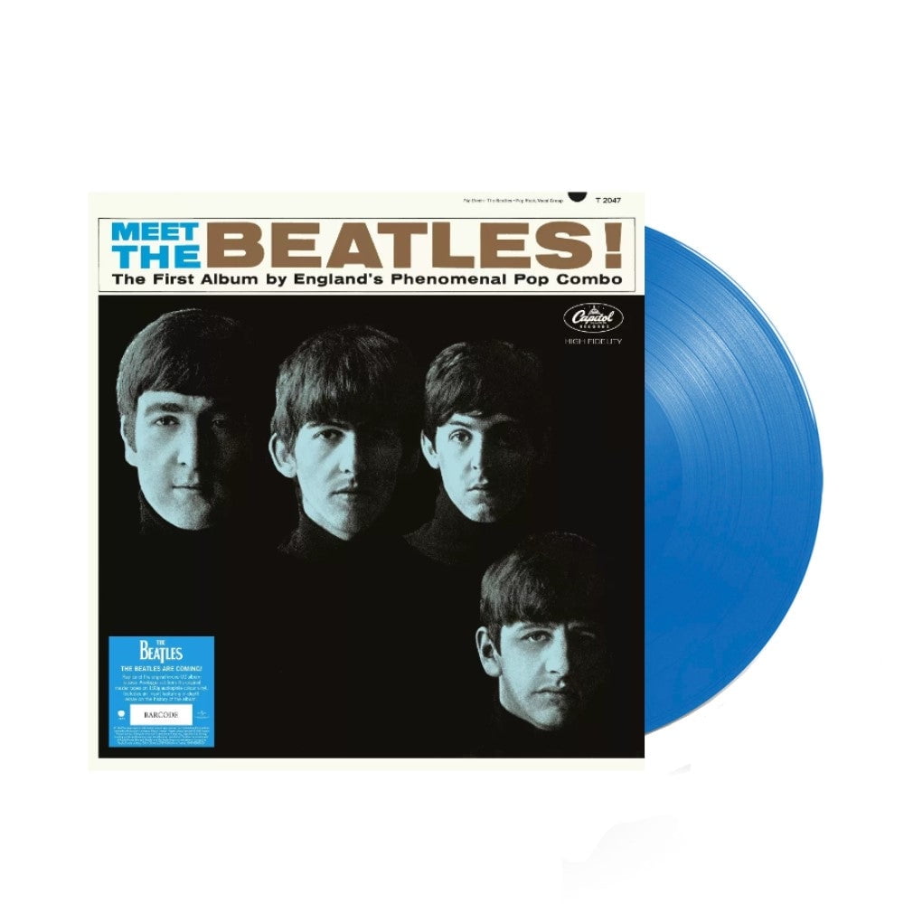The Beatles - Meet the Beatles! 60th Anniversary Exclusive Limited Opaque Blue Color Vinyl LP