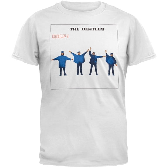 The Beatles Men's Help Short Sleeve T Shirt