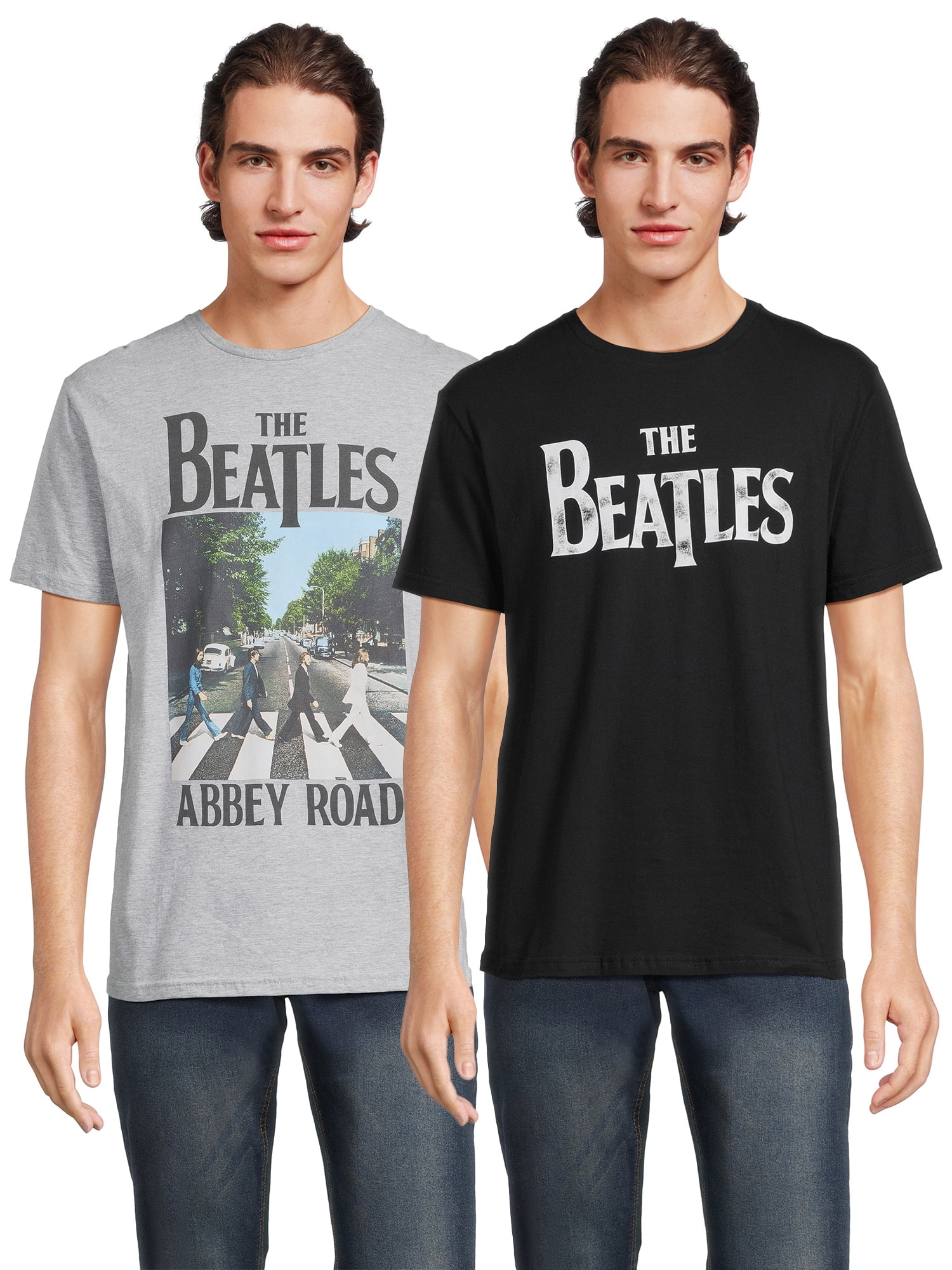 The Beatles Men's and Big Men's Graphic T-shirts with Short