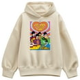 thumbnail image 1 of The Beatles - All You Need Is Love - Ladies Oversized Fleece Hoodie Sweatshirt, 1 of 4