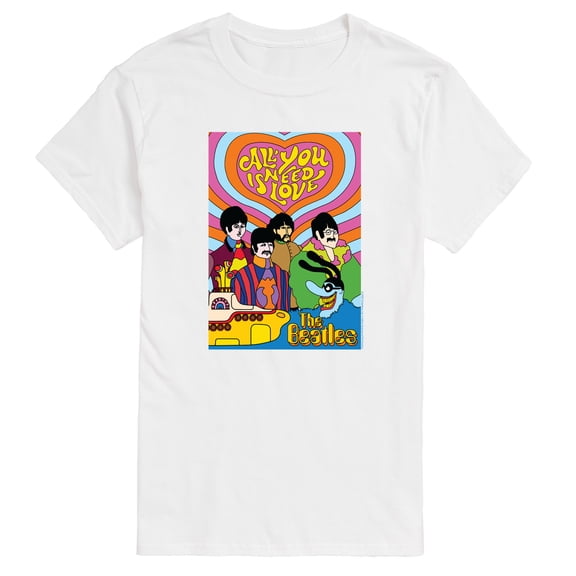 The Beatles - Need Love - Men's Short Sleeve Graphic T-Shirt
