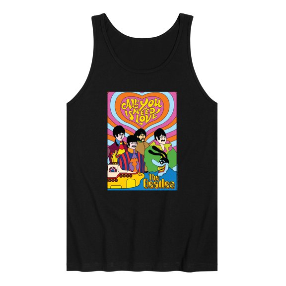 The Beatles - Need Love - Men's Sleeveless Graphic Tank