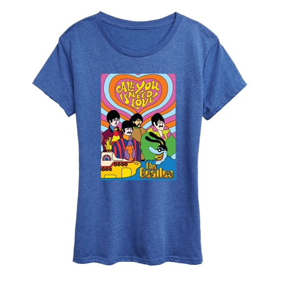 The Beatles - All You Need Is Love - Women's Short Sleeve Graphic T-Shirt