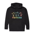 thumbnail image 1 of The Beatles - Neon Help  - Men's Pullover Fleece Hoodie, 1 of 6
