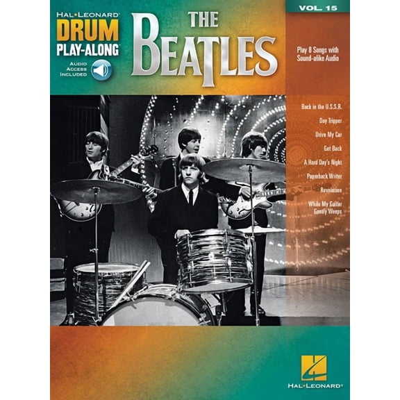 The Beatles Drum Play-Along Volume 15 - Book/Online Audio, (Paperback)