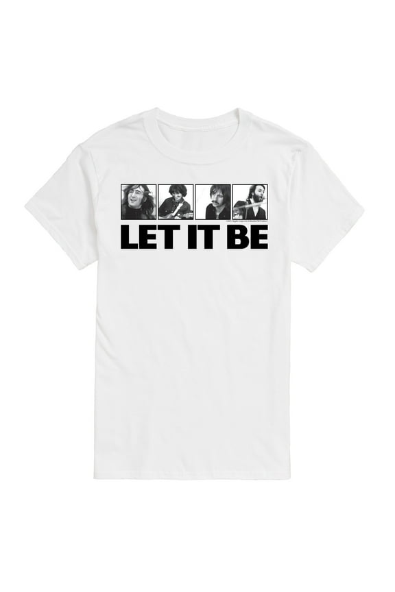 - Photos Let It Be - Men's Short Sleeve Graphic T-Shirt