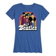 thumbnail image 1 of The Beatles - Rainbow Yellow Submarine Group - Women's Short Sleeve Graphic T-Shirt, 1 of 6