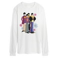 thumbnail image 1 of The Beatles - Retro Flowers - Men's Long Sleeve Graphic T-Shirt, 1 of 4