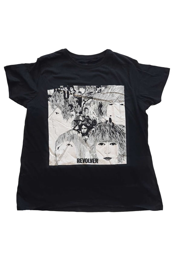 The Beatles Revolver Album Skinny Fit T Shirt