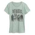 thumbnail image 1 of The Beatles - Rooftop Concert - Women's Short Sleeve Graphic T-Shirt, 1 of 4