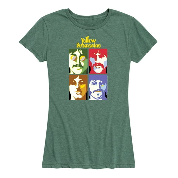 The Beatles - Seas Of Science Portraits - Women's Short Sleeve Graphic T-Shirt