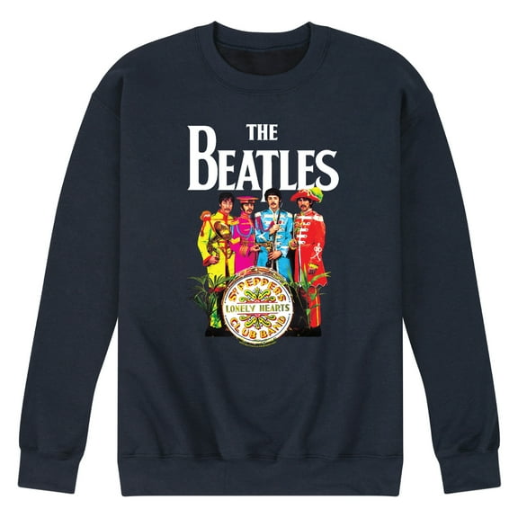 The Beatles - Sgt Peppers Cover Group - Men's Crew Fleece Sweatshirt