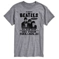 thumbnail image 1 of The Beatles - Shea Stadium Handbill - Men's Short Sleeve Graphic T-Shirt, 1 of 6