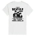 thumbnail image 1 of The Beatles - Shea Stadium Handbill - Men's Short Sleeve Graphic T-Shirt, 1 of 6