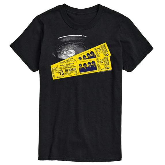 The Beatles - Shea Tickets - Men's Short Sleeve Graphic T-Shirt