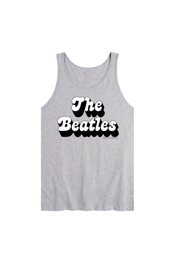 - Single Logo Black Shadow - Men's Tank Top