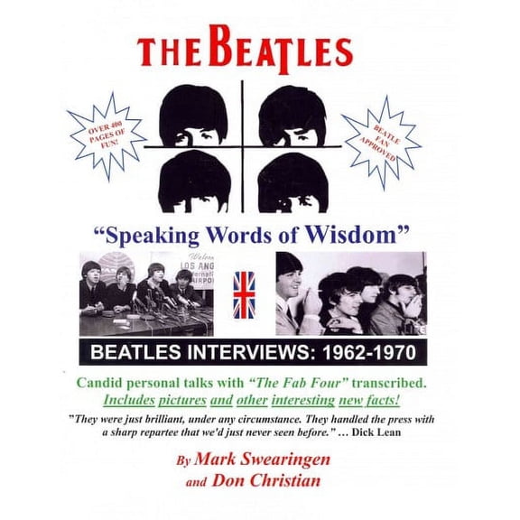 The Beatles "Speaking Words of Wisdom" (Paperback) by Don Christain, Mark Swearingen