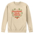 thumbnail image 1 of The Beatles - Strawberry Fields Forever - Men's Crew Fleece Sweatshirt, 1 of 4