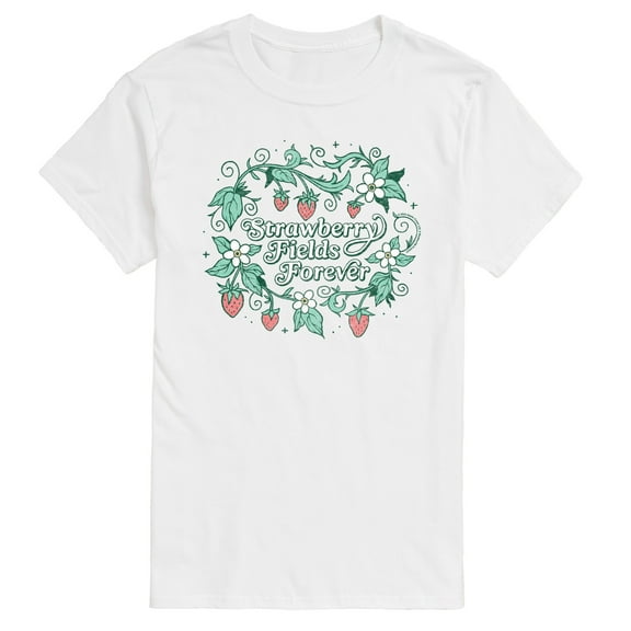 The Beatles - Strawberry Fields Forever - Men's Short Sleeve Graphic T-Shirt