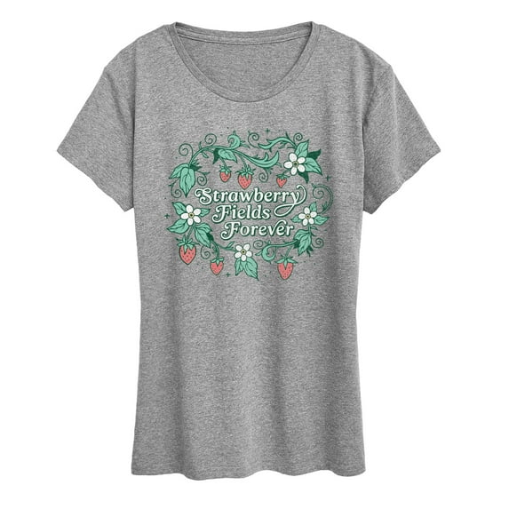 The Beatles - Strawberry Fields Forever - Women's Short Sleeve Graphic T-Shirt