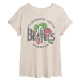 thumbnail image 1 of The Beatles - Strawberry Fields - Juniors Oversized Graphic T-Shirt, 1 of 5