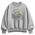 thumbnail image 1 of The Beatles - Strawberry Fields Women's Oversized Fleece Crew Sweatshirt, 1 of 4