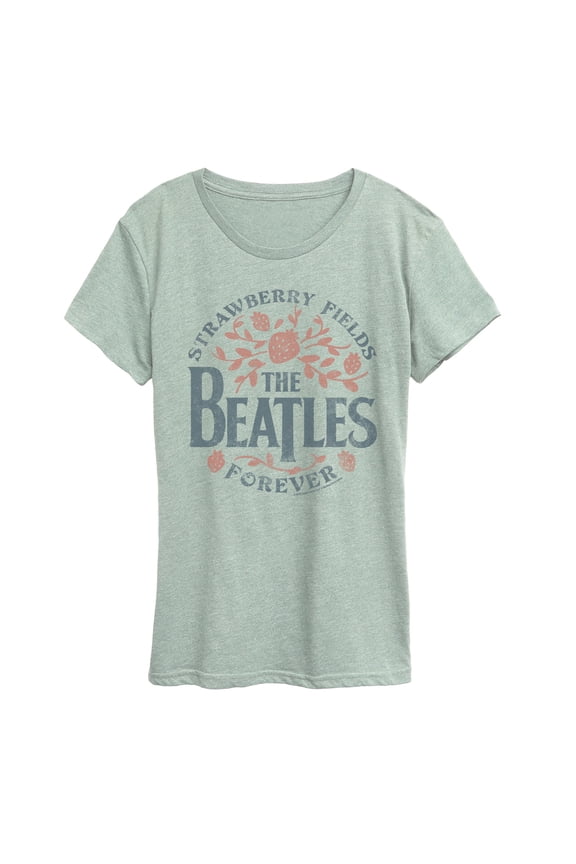 - Strawberry Fields - Women's Short Sleeve Graphic T-Shirt