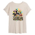 thumbnail image 1 of The Beatles - Submarine Flowers - Juniors Oversized Graphic T-Shirt, 1 of 5