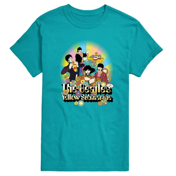 The Beatles - Submarine Flowers - Men's Short Sleeve Graphic T-Shirt