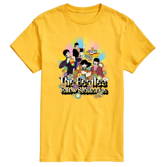 The Beatles - Submarine Flowers - Men's Short Sleeve Graphic T-Shirt
